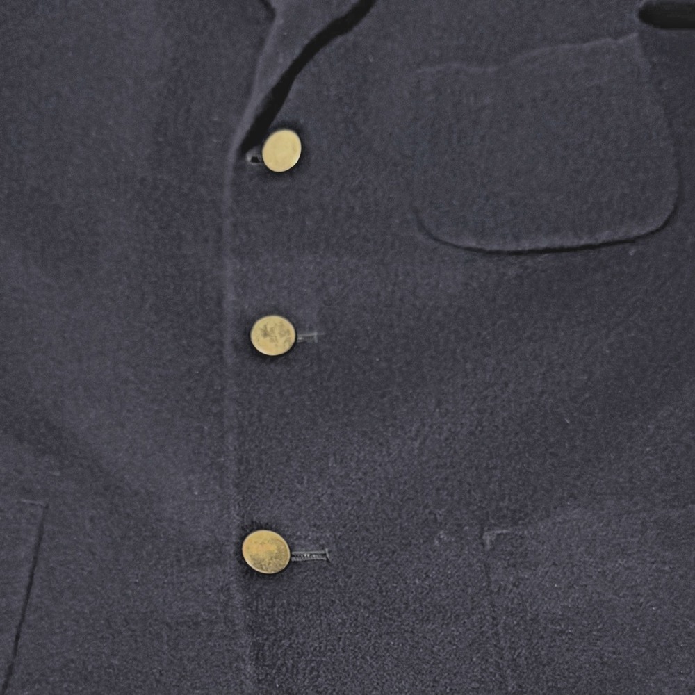 Vintage Alexandre Moorbrook Pure Cashmere Overcoat Milium Lining Men's Size‎ 40 - Picture 5 of 10
